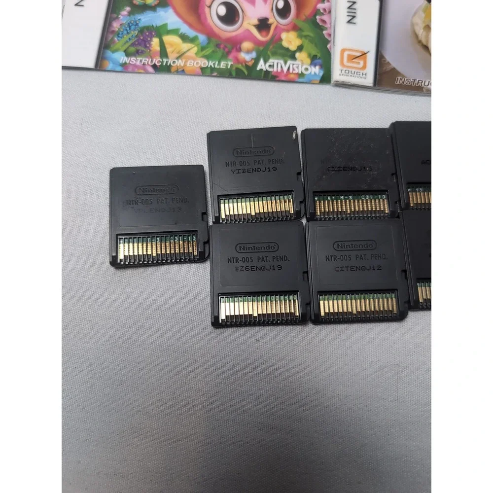 9x Nintendo DS Games Kids Girls Learning Cooking Babysitting Games Puppy Luv...